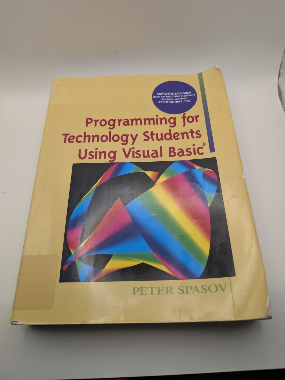 Programming for Technology Students Using Visual Basic - With Disc